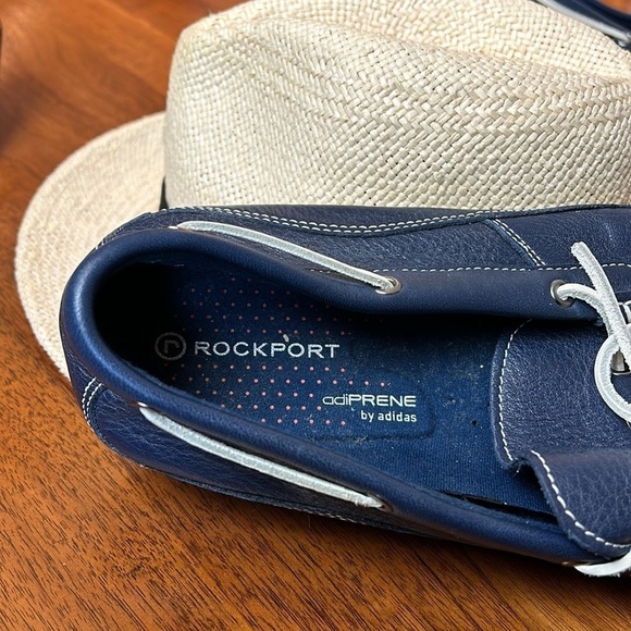 Rockport DALVER Walkability Navy Leather Ultimate Comfort Loafers 13 Slip On - Picture 9 of 11